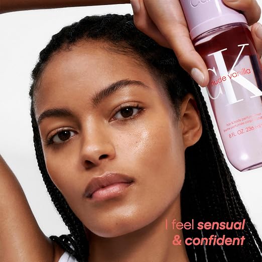 Calvin Klein Hair & Body Perfume Mists – Hydrating Fragrance for Women & Men – Refreshes Skin All Day – Gourmand, Fruity, Vanilla & Floral Scent Options