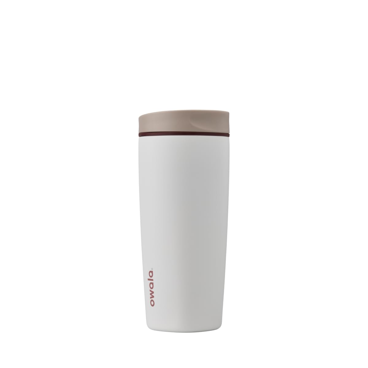 Owala SmoothSip Slider Insulated Stainless Steel Coffee Tumbler, Reusable Iced Coffee Cup, Hot Coffee Travel Mug, BPA Free 20 oz, In Bloom