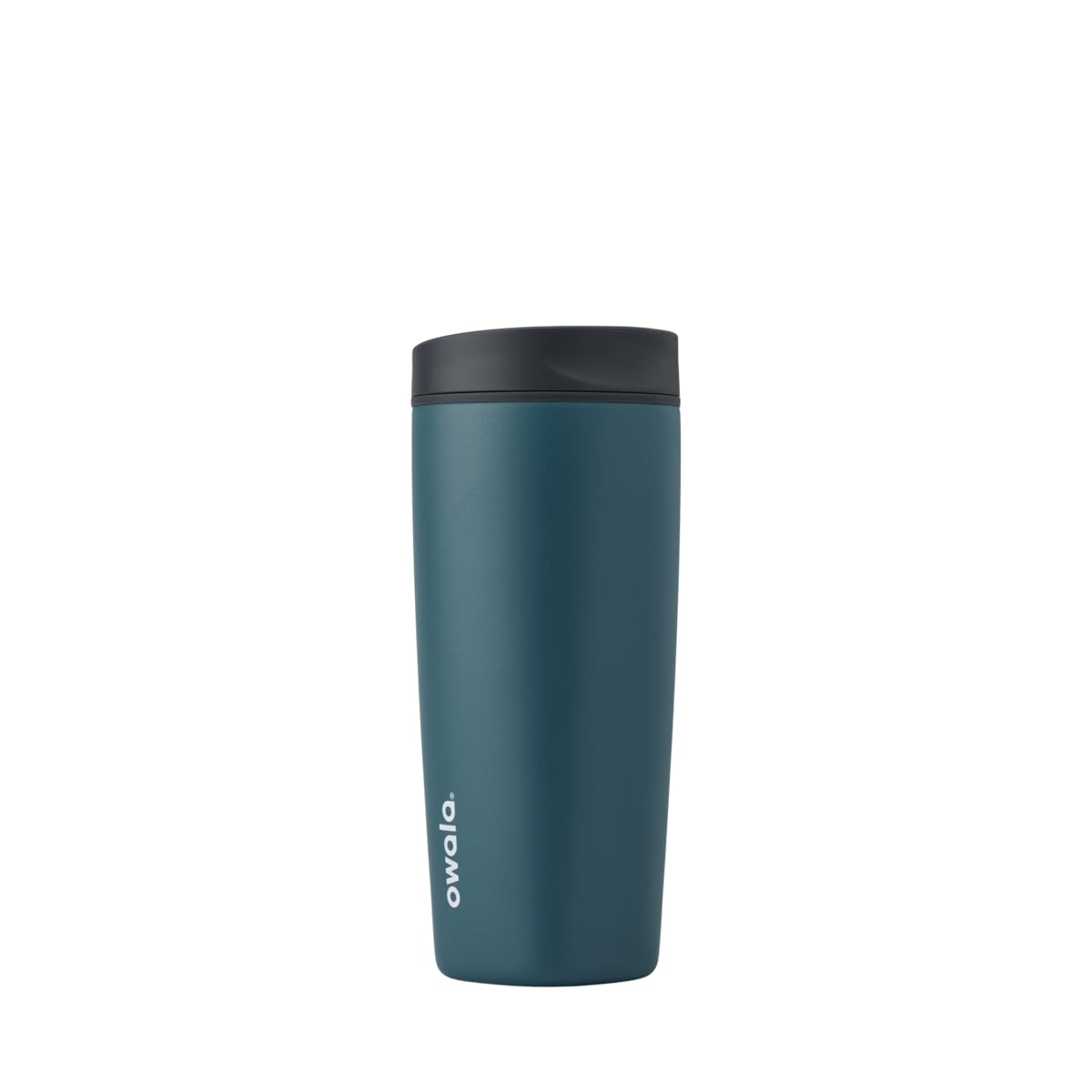 Owala SmoothSip Slider Insulated Stainless Steel Coffee Tumbler, Reusable Iced Coffee Cup, Hot Coffee Travel Mug, BPA Free 20 oz, In Bloom