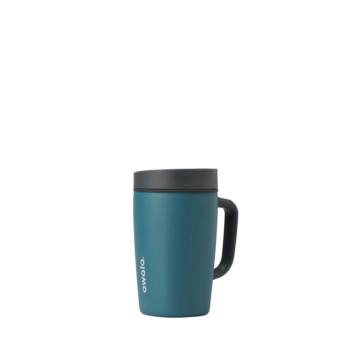 Owala SmoothSip Slider Insulated Stainless Steel Coffee Tumbler, Reusable Iced Coffee Cup, Hot Coffee Travel Mug, BPA Free 20 oz, In Bloom