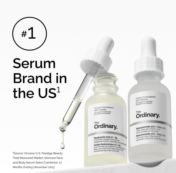 The Ordinary 100% Cold-Pressed Virgin Marula Oil, Antioxidant-Rich, Unrefined Oil for Radiant Skin, 1 Fl Oz