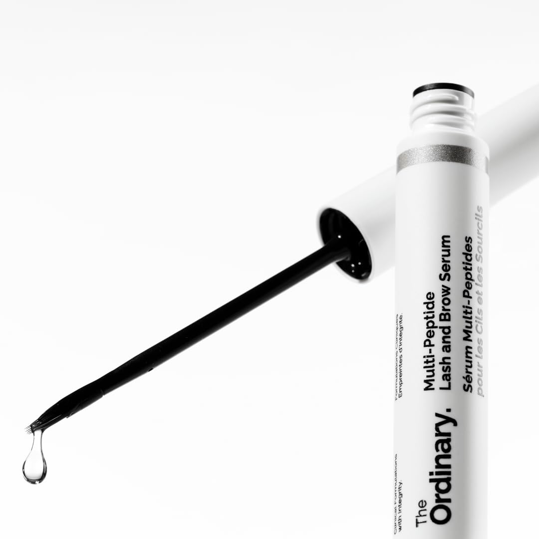 The Ordinary Multi-Peptide Lash and Brow Serum, Peptide-Powered Formula for Thicker, Fuller Looking Lashes & Brows