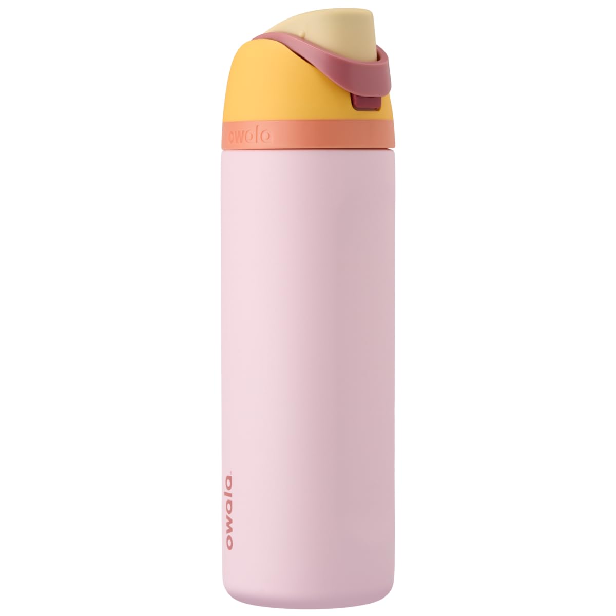Owala FreeSip Insulated Stainless Steel Water Bottle with Straw, BPA-Free Sports Water Bottle, Great for Travel, 24 Oz, Very, Very Dark | Insulated, with Straw, for Sports, Travel, and School, BPA-Free