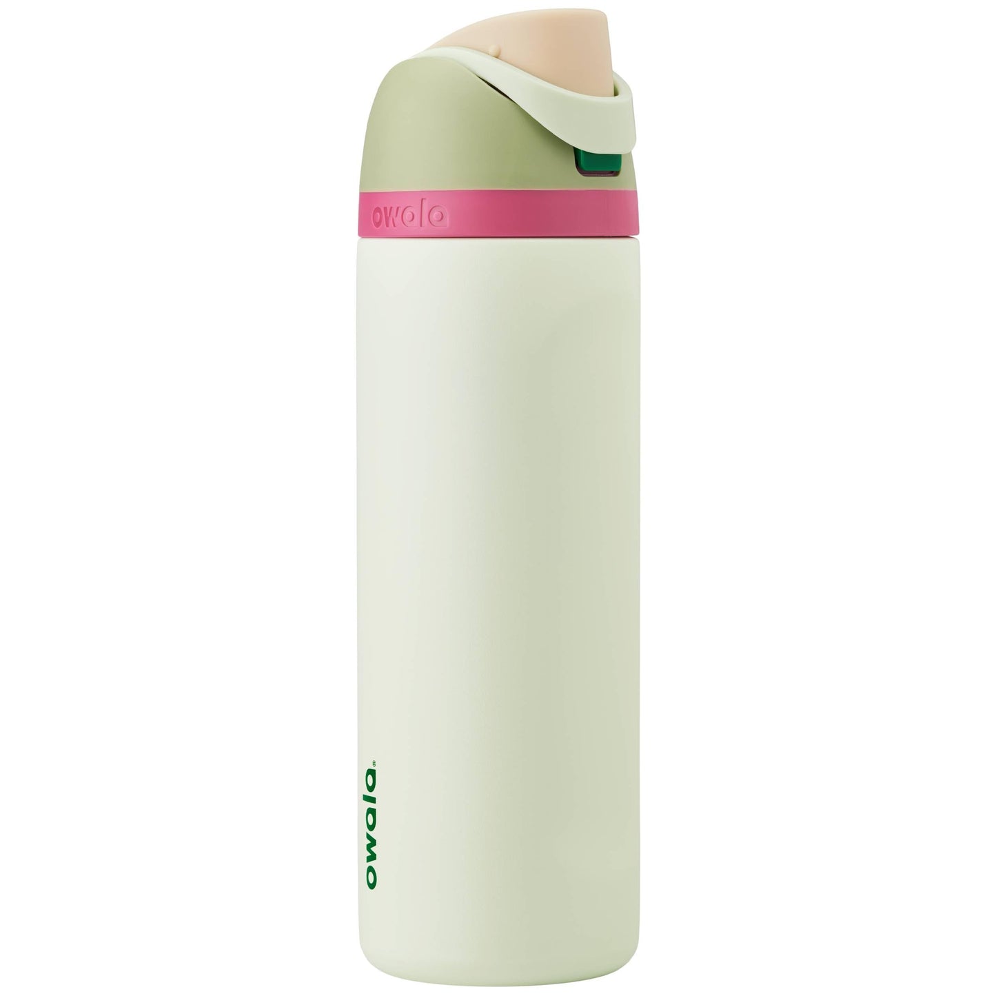 Owala FreeSip Insulated Stainless Steel Water Bottle with Straw, BPA-Free Sports Water Bottle, Great for Travel, 24 Oz, Black Cherry