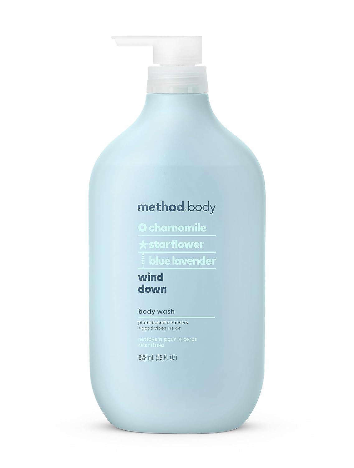 Method Body Wash, Sea + Surf, Paraben and Phthalate Free, 28 oz, (Pack of 1)