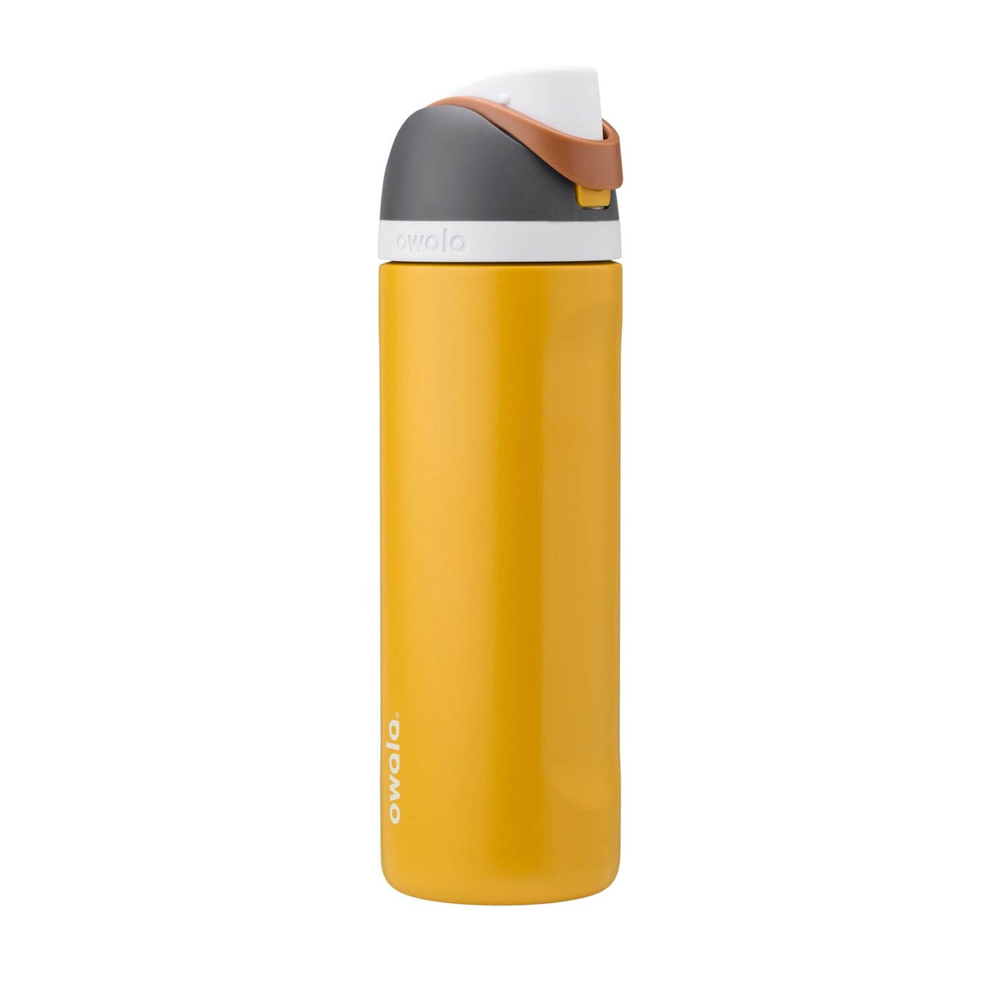 Owala FreeSip Insulated Stainless Steel Water Bottle with Straw, BPA-Free Sports Water Bottle, Great for Travel, 24 Oz, Very, Very Dark | Insulated, with Straw, for Sports, Travel, and School, BPA-Free