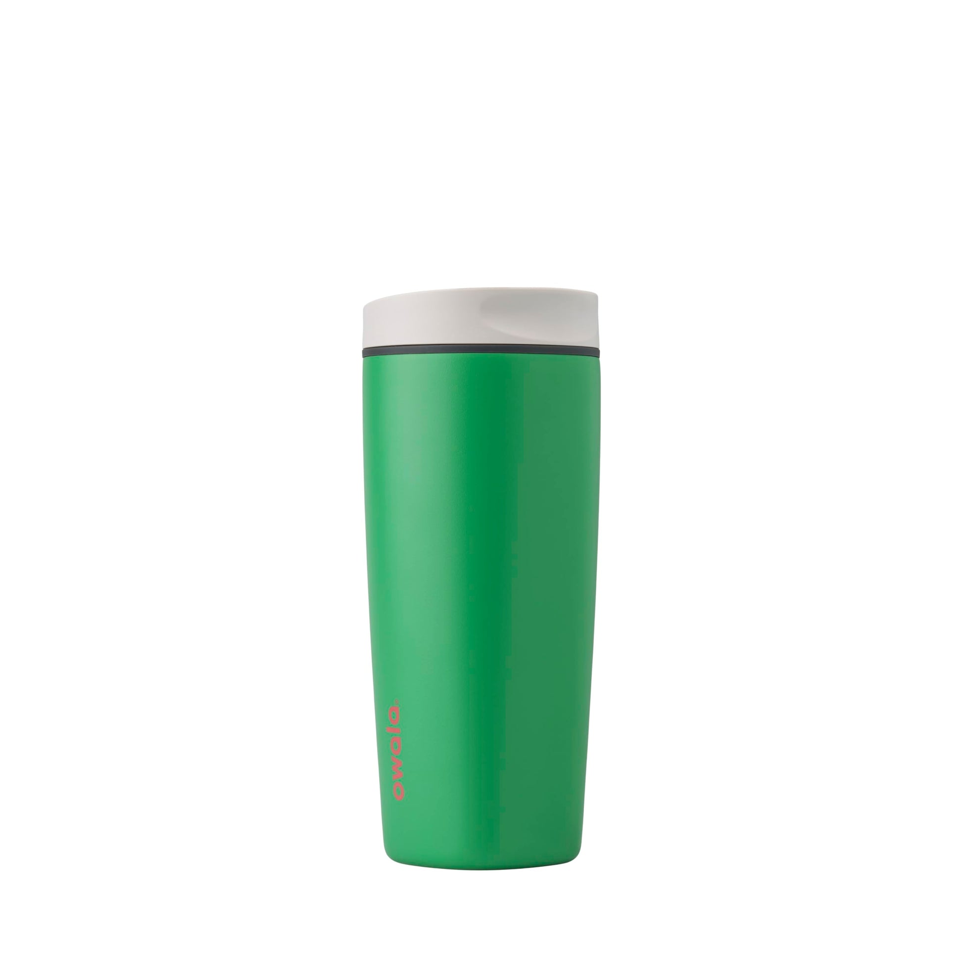 Owala SmoothSip Slider Insulated Stainless Steel Coffee Tumbler, Reusable Iced Coffee Cup, Hot Coffee Travel Mug, BPA Free 20 oz, In Bloom