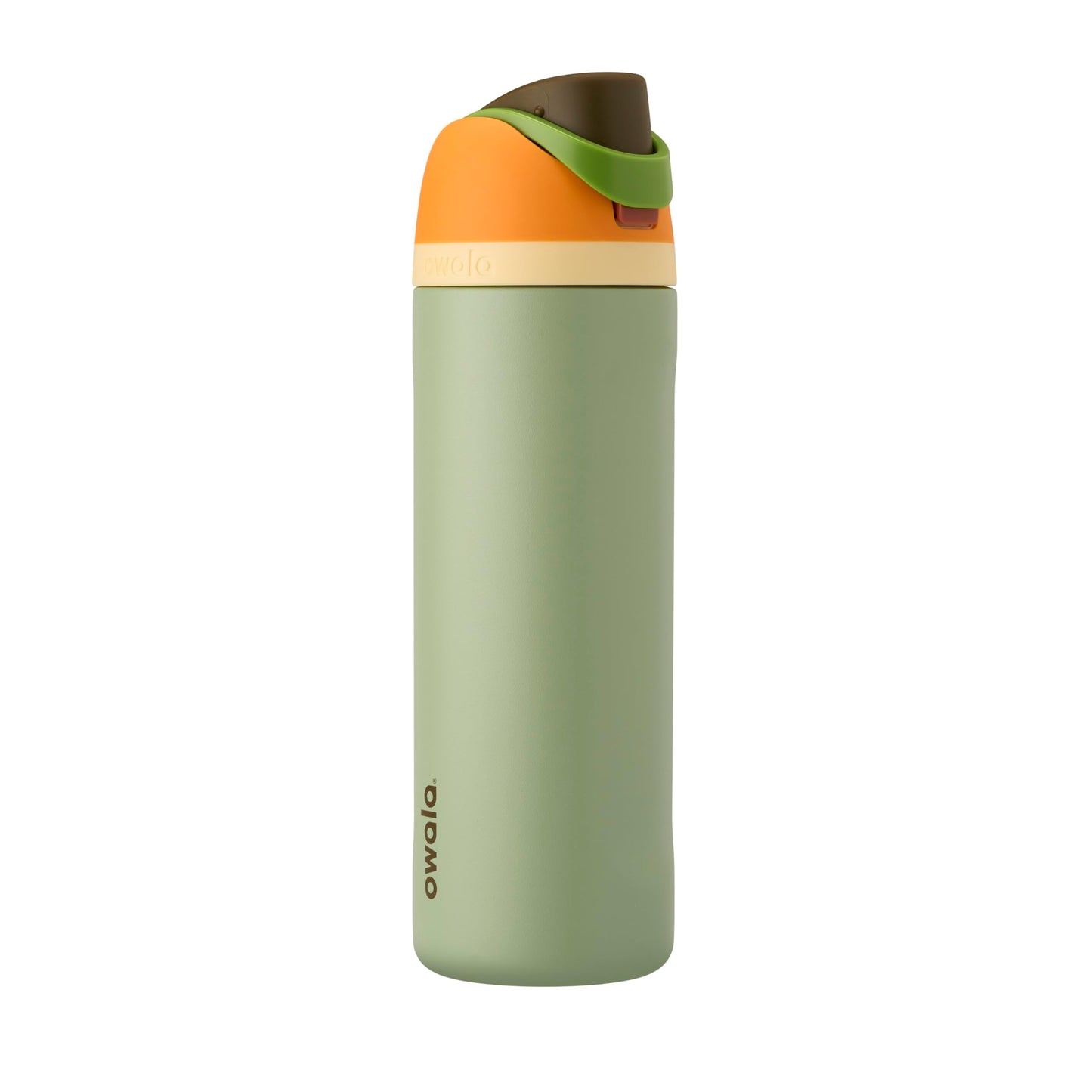 Owala FreeSip Insulated Stainless Steel Water Bottle with Straw, BPA-Free Sports Water Bottle, Great for Travel, 24 Oz, Very, Very Dark | Insulated, with Straw, for Sports, Travel, and School, BPA-Free