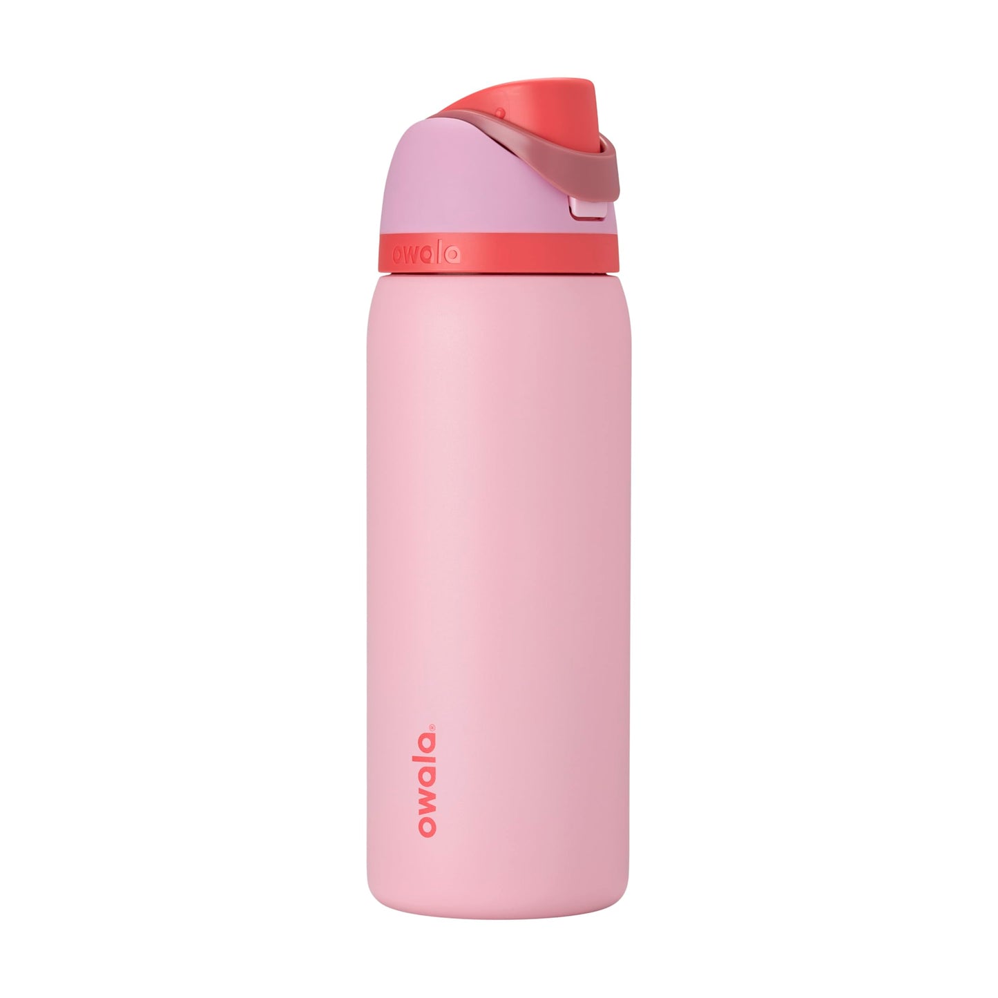 Owala FreeSip Insulated Stainless Steel Water Bottle with Straw, BPA-Free Sports Water Bottle, Great for Travel, 24 Oz, Very, Very Dark | Insulated, with Straw, for Sports, Travel, and School, BPA-Free