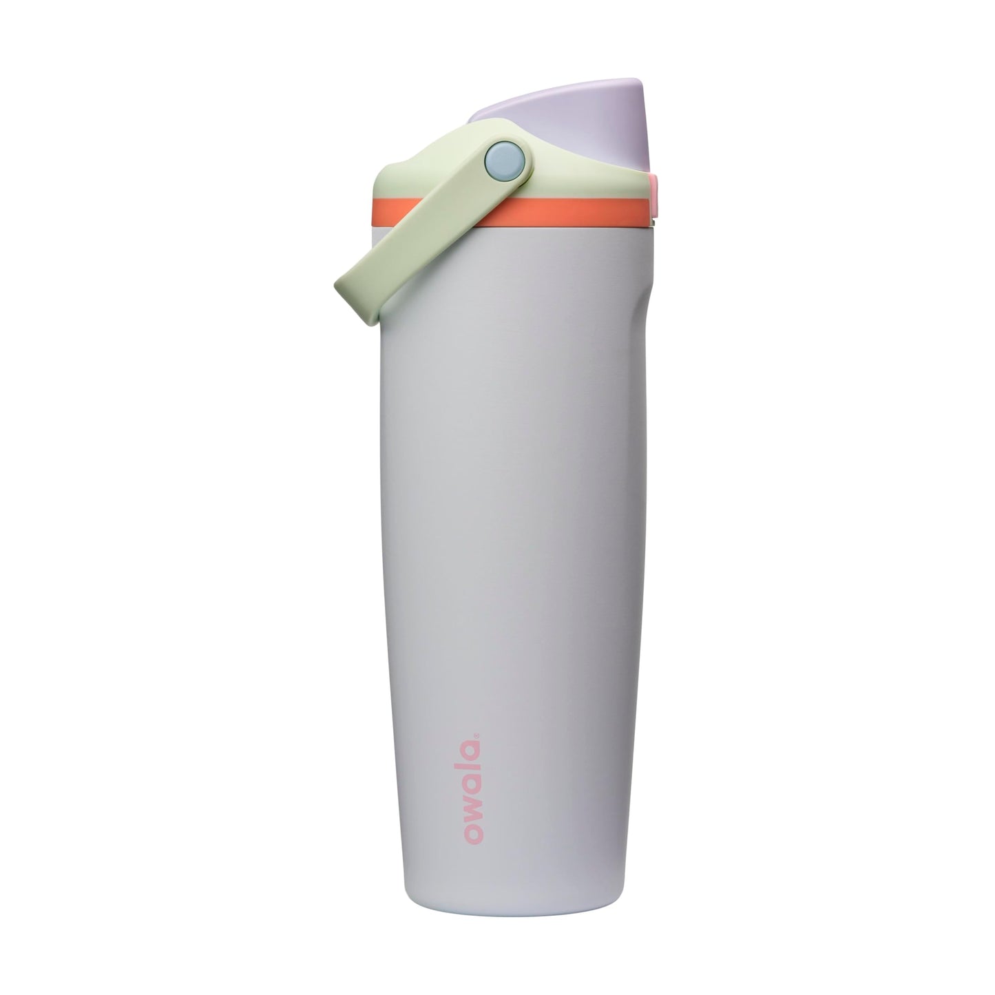 Owala FreeSip Sway Insulated Stainless Steel Water Bottle with Two-Way Spout, Built-In Straw and Bucket Handle, Made for Travel, School, and Sports, 40oz, BPA Free, Leak Proof, Putting Green