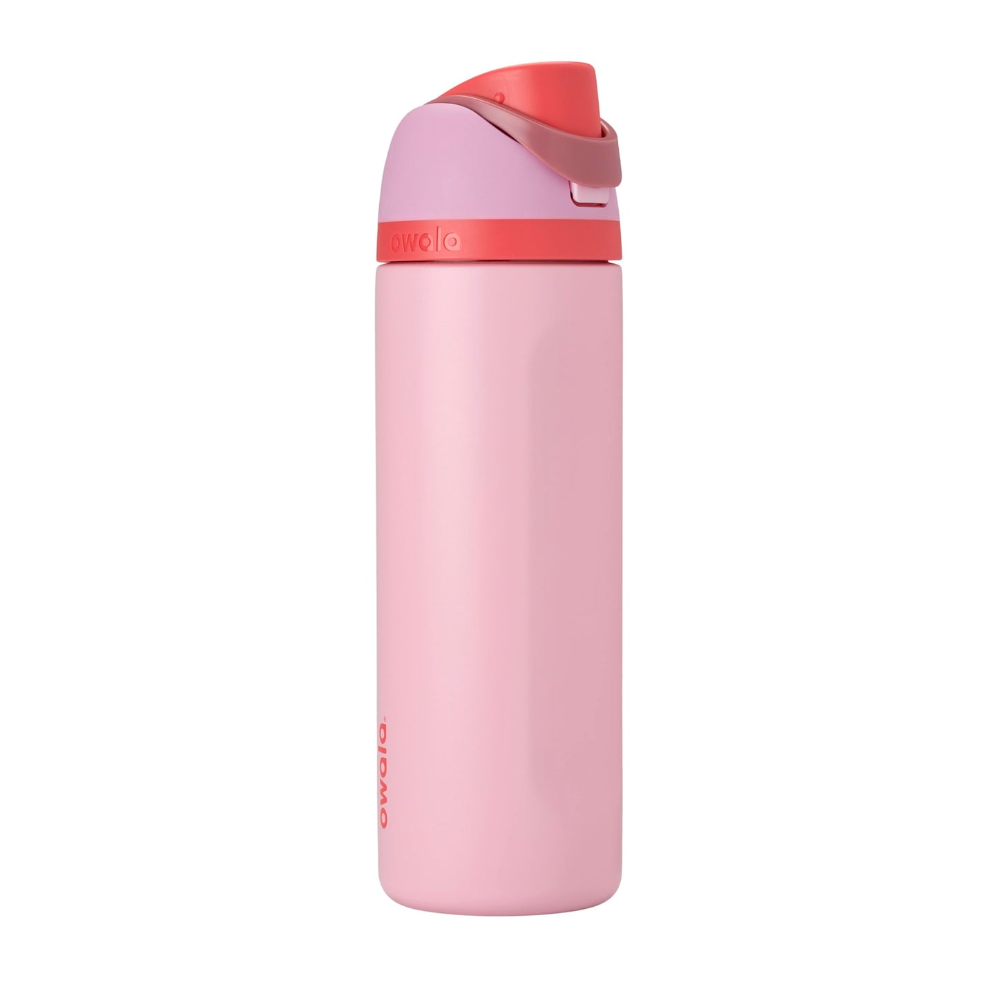 Owala FreeSip Insulated Stainless Steel Water Bottle with Straw, BPA-Free Sports Water Bottle, Great for Travel, 24 Oz, Very, Very Dark | Insulated, with Straw, for Sports, Travel, and School, BPA-Free