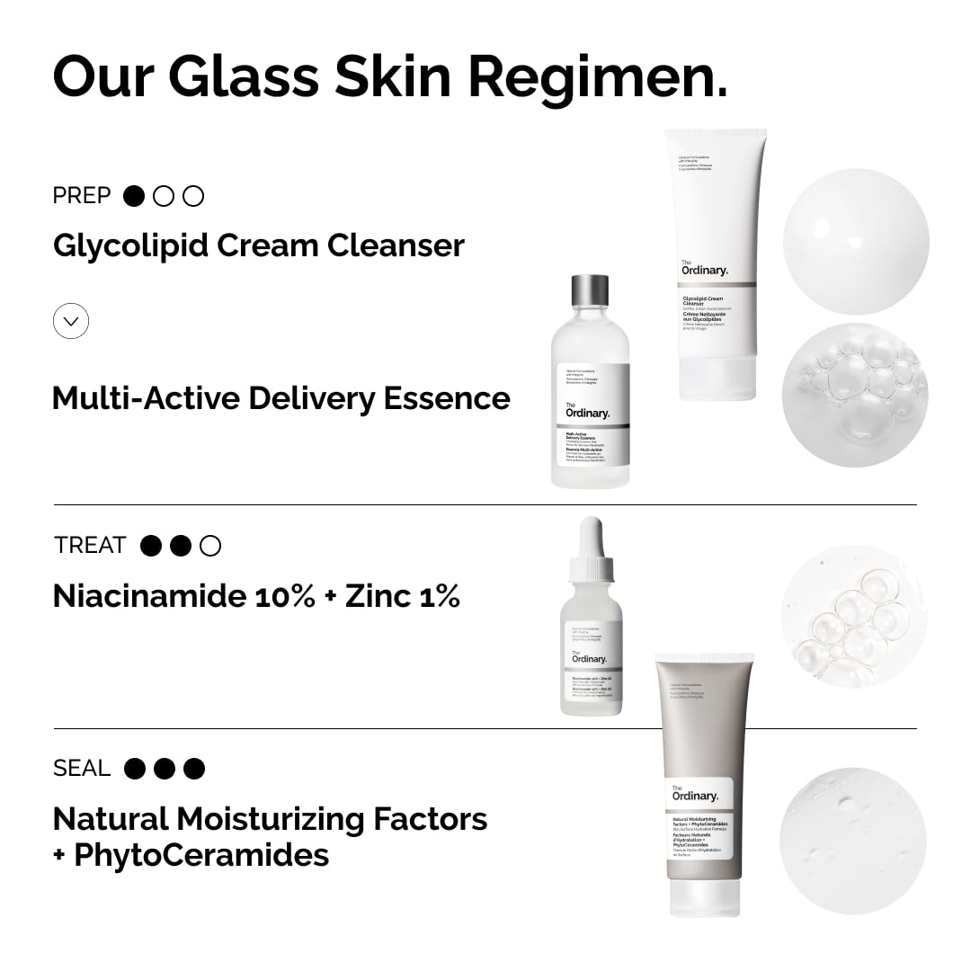 The Ordinary Multi-Active Delivery Essence, Hydrating Skincare Face Essence for Softer and Smoother Glass Skin