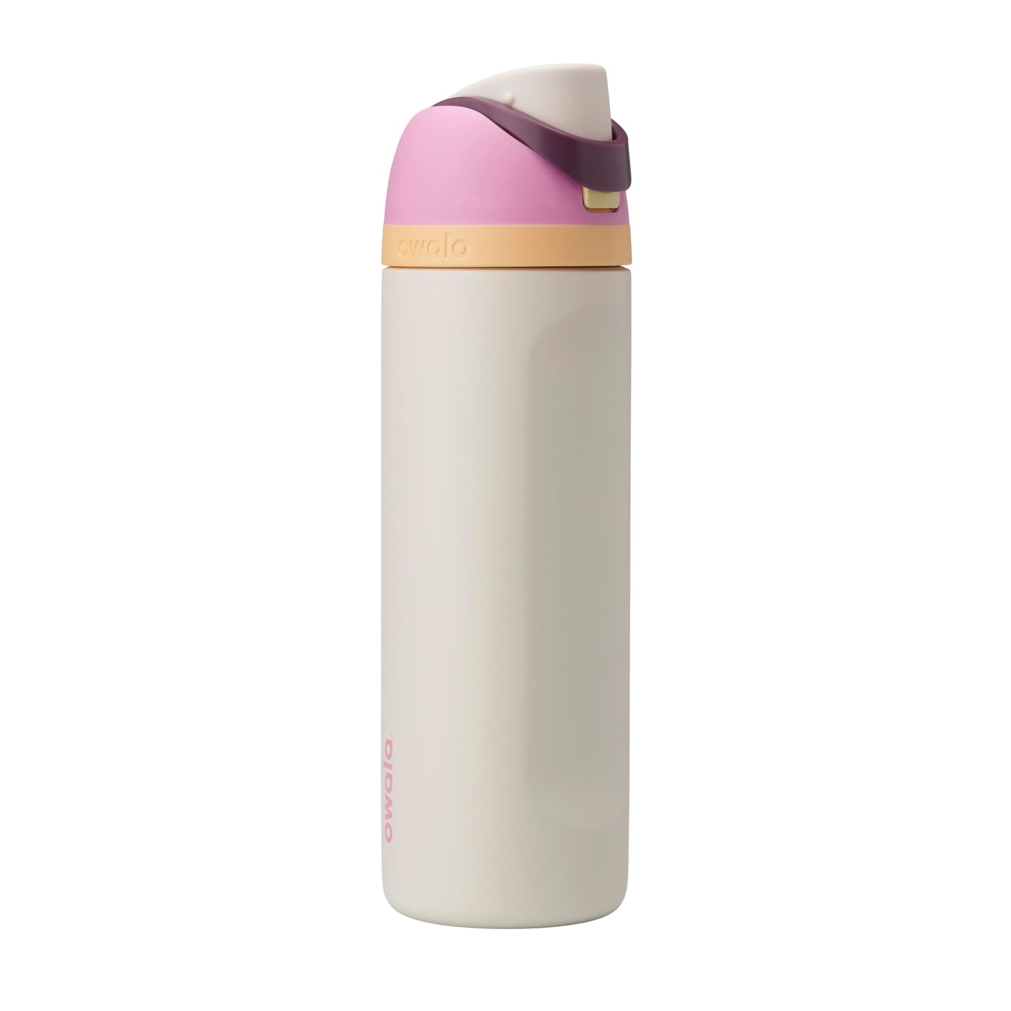 Owala FreeSip Insulated Stainless Steel Water Bottle with Straw, BPA-Free Sports Water Bottle, Great for Travel, 24 Oz, Very, Very Dark | Insulated, with Straw, for Sports, Travel, and School, BPA-Free