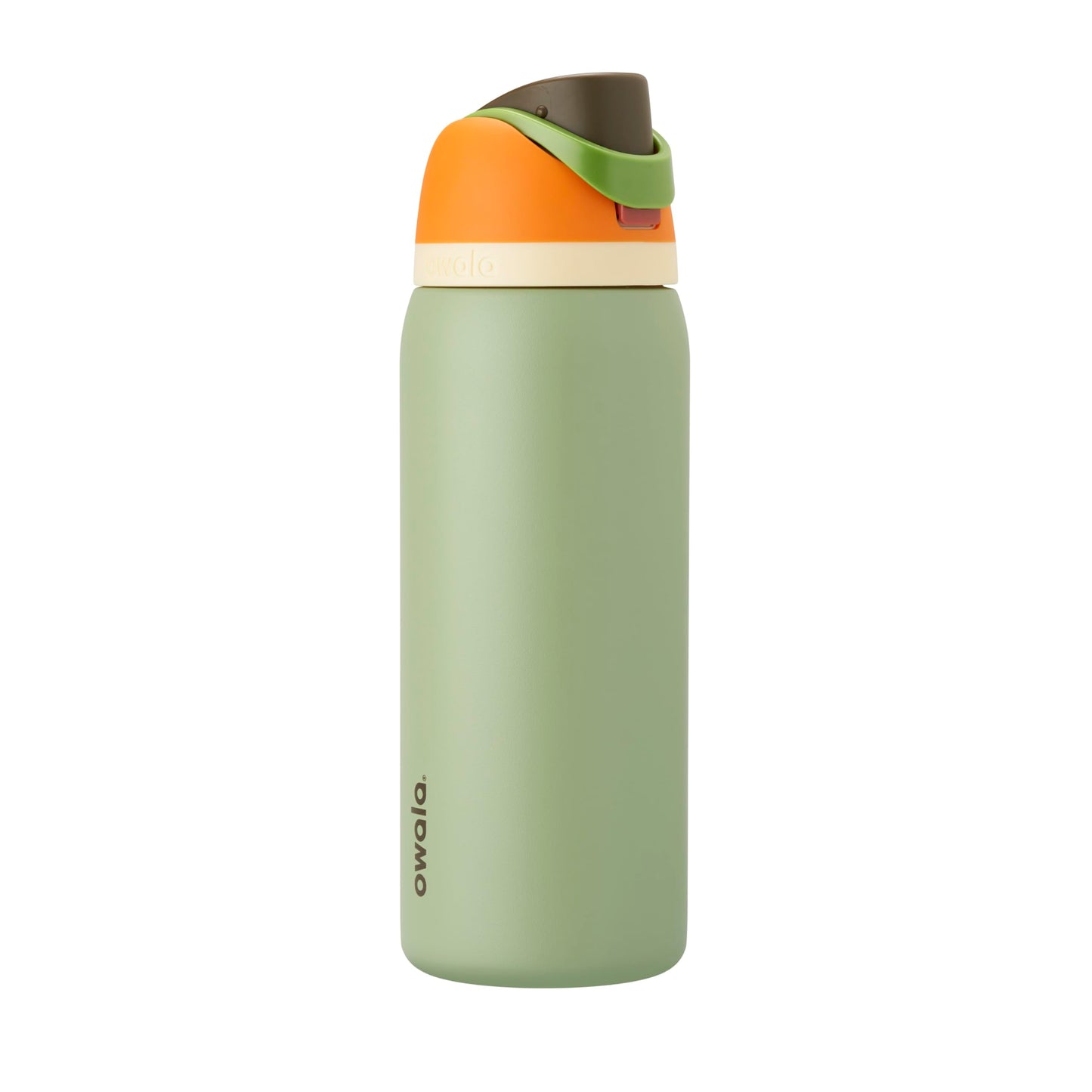 Owala FreeSip Insulated Stainless Steel Water Bottle with Straw, BPA-Free Sports Water Bottle, Great for Travel, 24 Oz, Black Cherry
