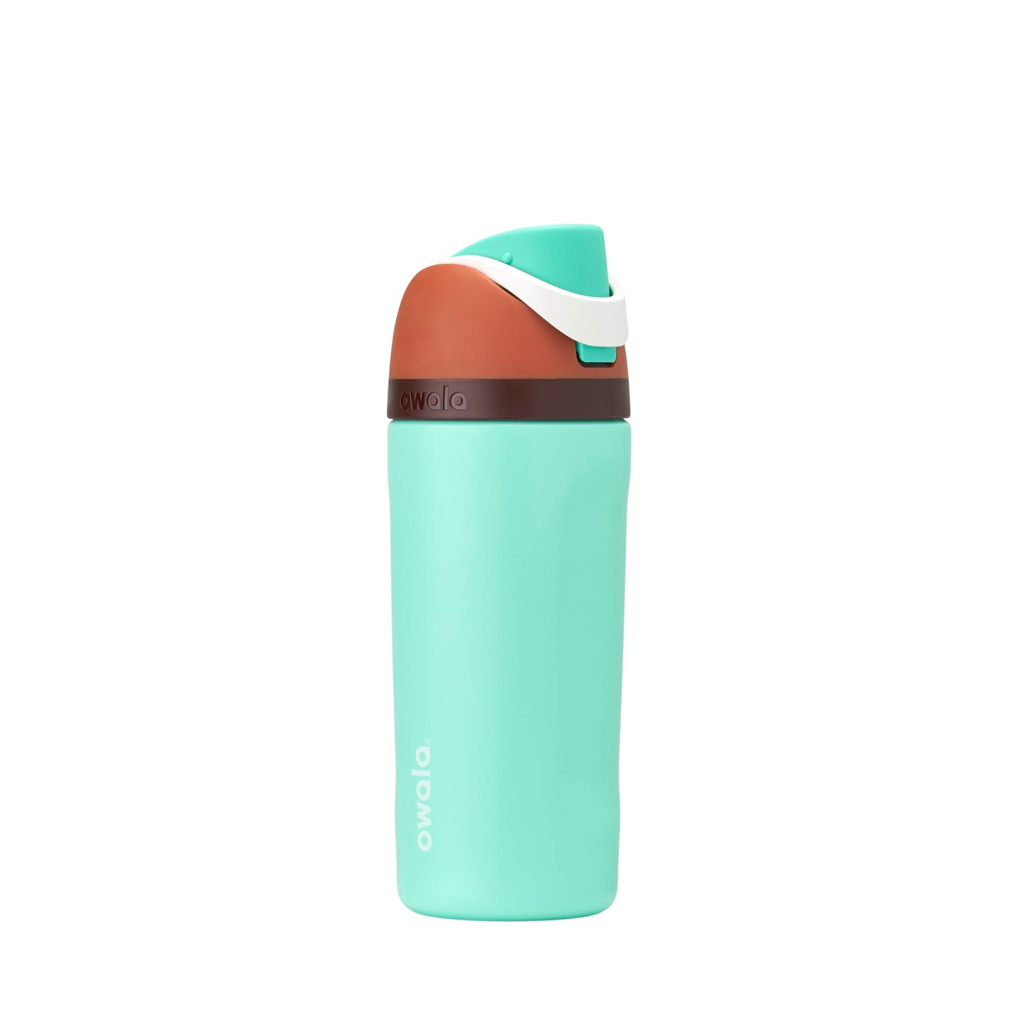 Owala FreeSip Insulated Stainless Steel Water Bottle with Straw, BPA-Free Sports Water Bottle, Great for Travel, 24 Oz, Very, Very Dark | Insulated, with Straw, for Sports, Travel, and School, BPA-Free