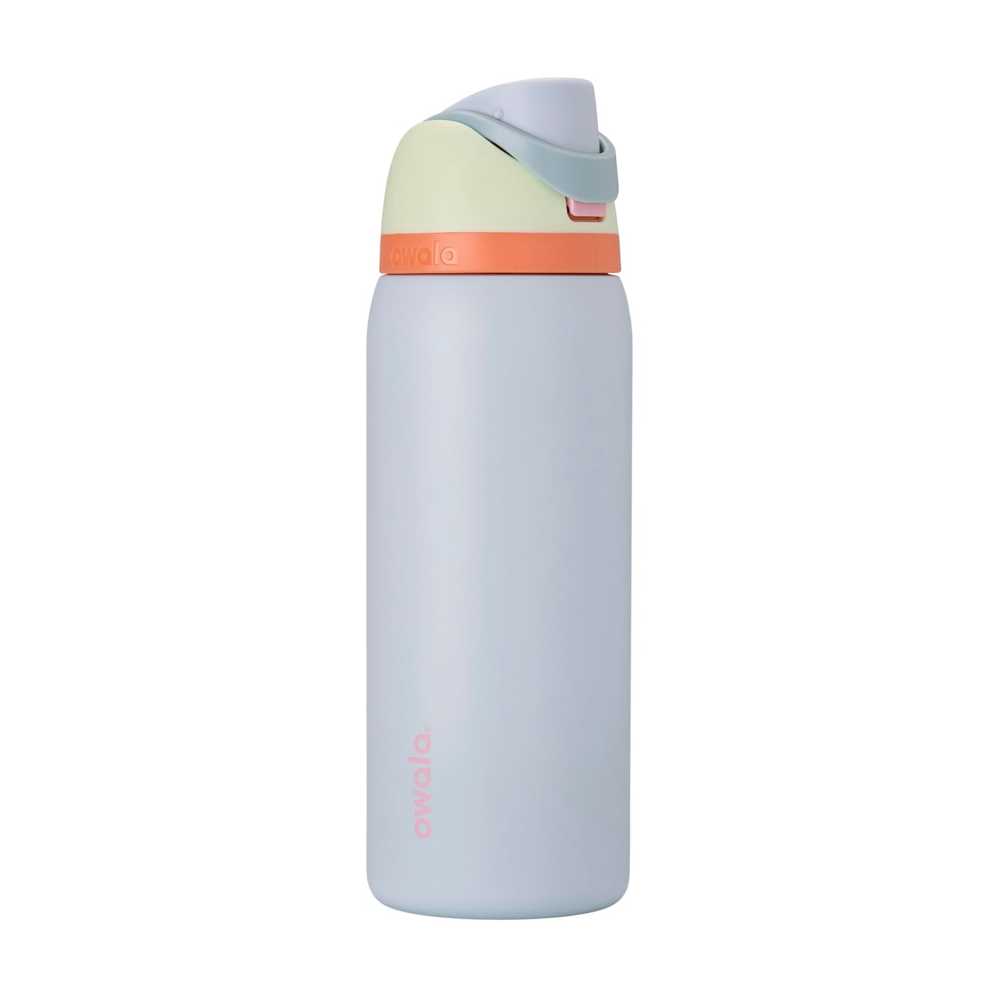 Owala FreeSip Insulated Stainless Steel Water Bottle with Straw, BPA-Free Sports Water Bottle, Great for Travel, 24 Oz, Black Cherry