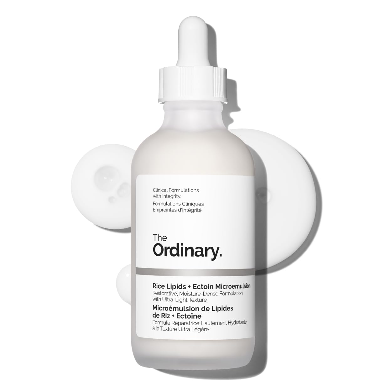 The Ordinary Rice Lipids + Ectoin Microemulsion Moisturizer for Dry Skin, Soothing Hydration, Barrier Repair, Reduced Redness