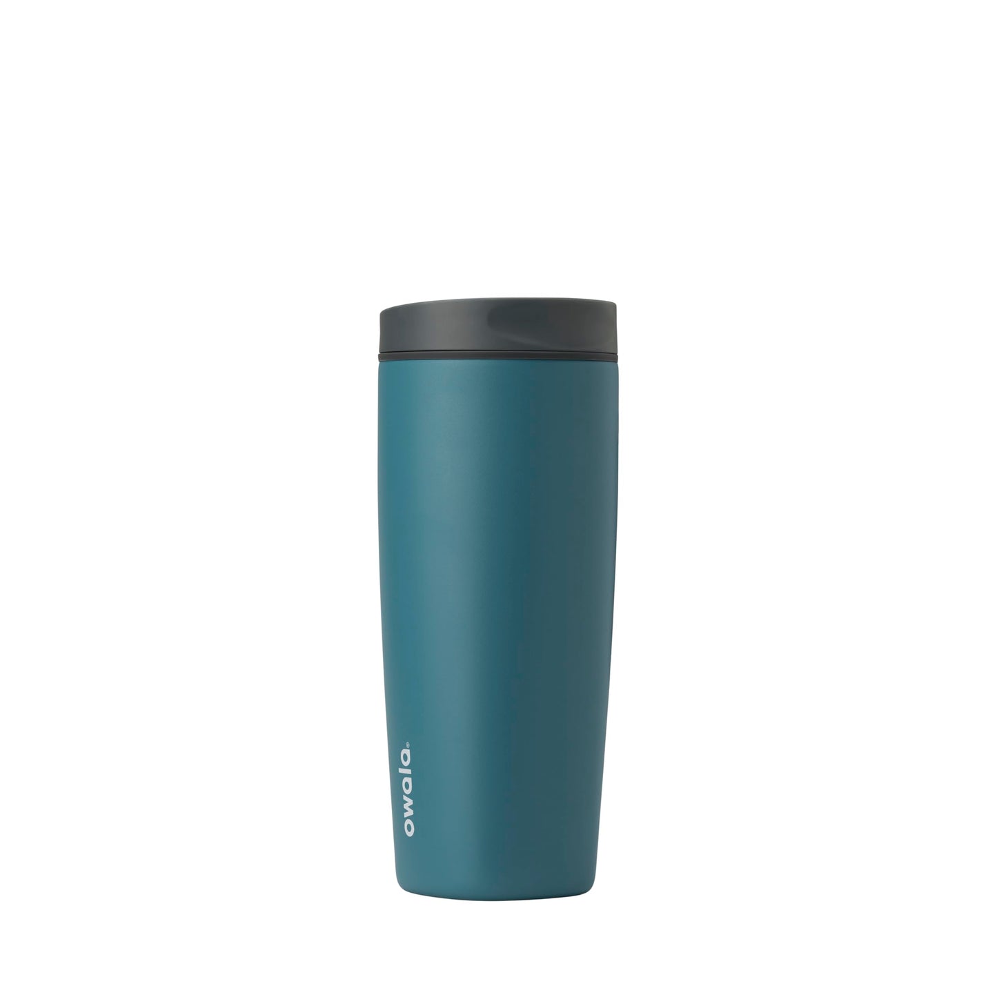 Owala SmoothSip Slider Insulated Stainless Steel Coffee Tumbler, Reusable Iced Coffee Cup, Hot Coffee Travel Mug, BPA Free 20 oz, In Bloom