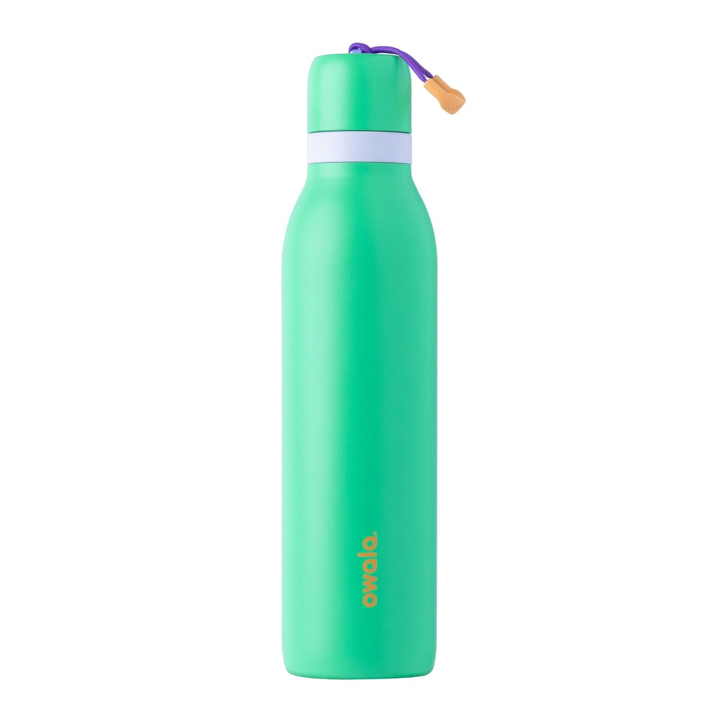 Owala FreeSip Twist Insulated Stainless Steel Water Bottle with Straw for Sports and Travel, BPA-Free, 24-oz, Black Cherry