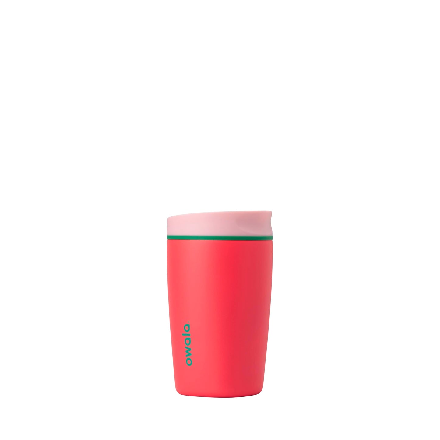 Owala SmoothSip Slider Insulated Stainless Steel Coffee Tumbler, Reusable Iced Coffee Cup, Hot Coffee Travel Mug, BPA Free 20 oz, In Bloom