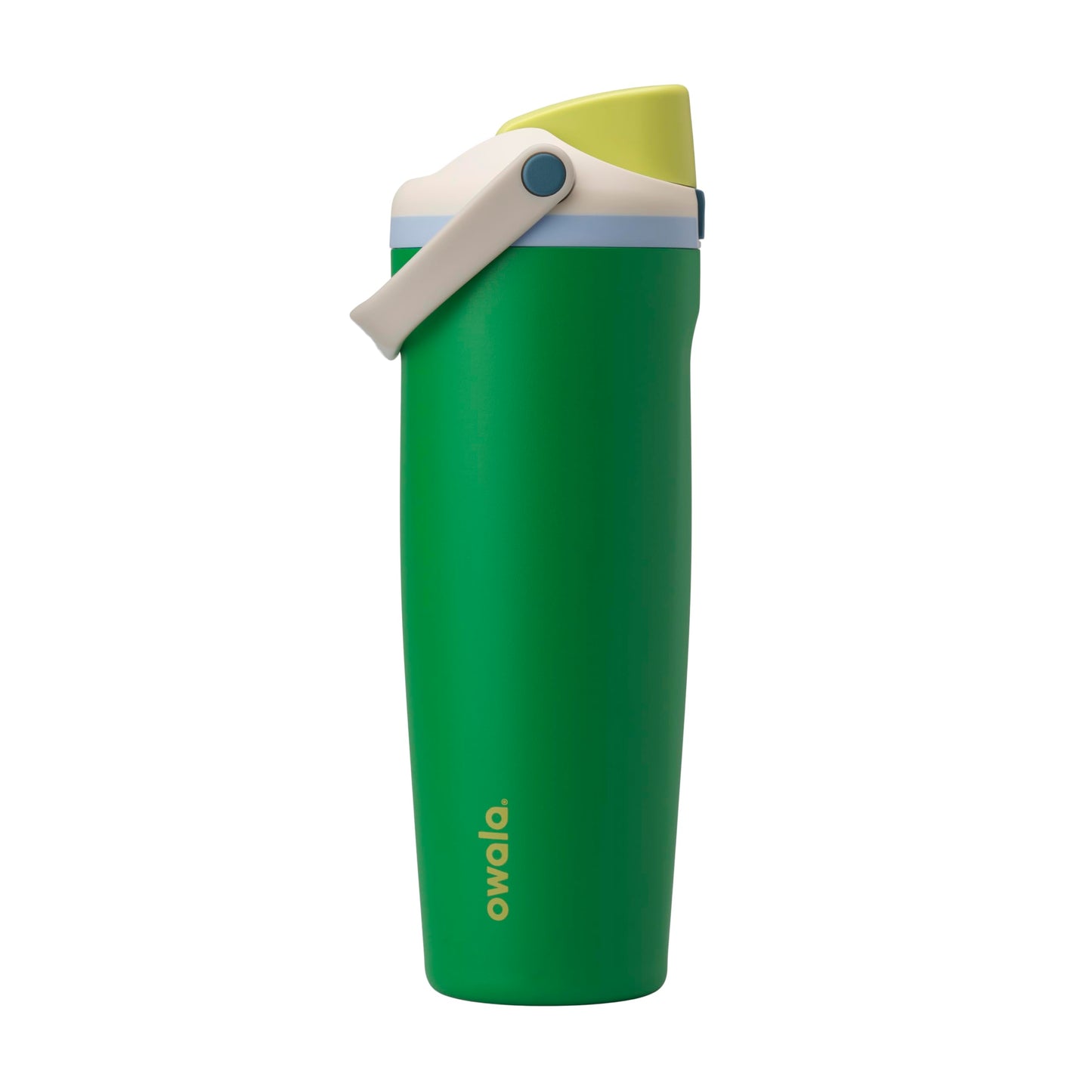 Owala FreeSip Sway Insulated Stainless Steel Water Bottle with Two-Way Spout, Built-In Straw and Bucket Handle, Made for Travel, School, and Sports, 30oz, BPA Free, Leak Proof, Foggy Tide
