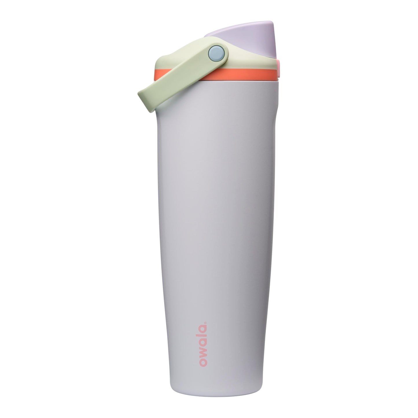 Owala FreeSip Sway Insulated Stainless Steel Water Bottle with Two-Way Spout, Built-In Straw and Bucket Handle, Made for Travel, School, and Sports, 30oz, BPA Free, Leak Proof, Foggy Tide