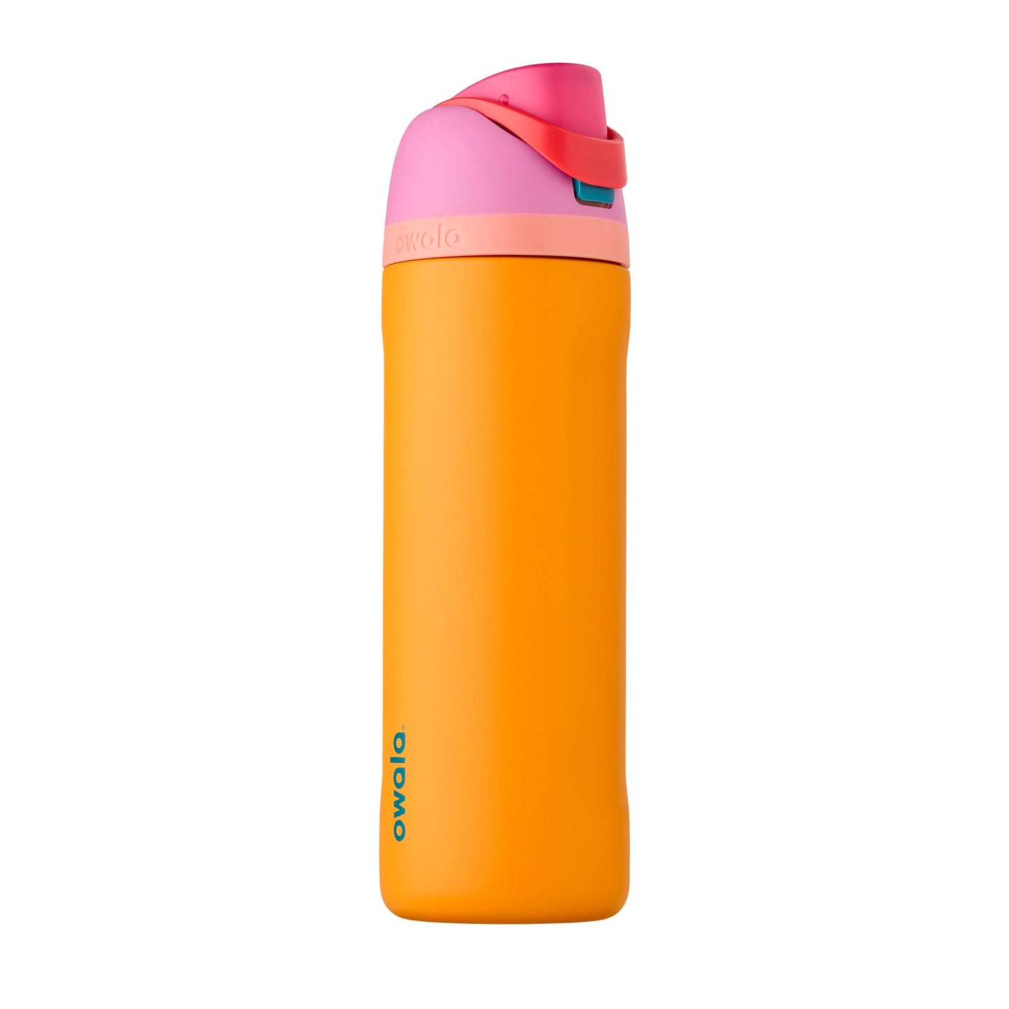 Owala FreeSip Insulated Stainless Steel Water Bottle with Straw, BPA-Free Sports Water Bottle, Great for Travel, 24 Oz, Very, Very Dark | Insulated, with Straw, for Sports, Travel, and School, BPA-Free