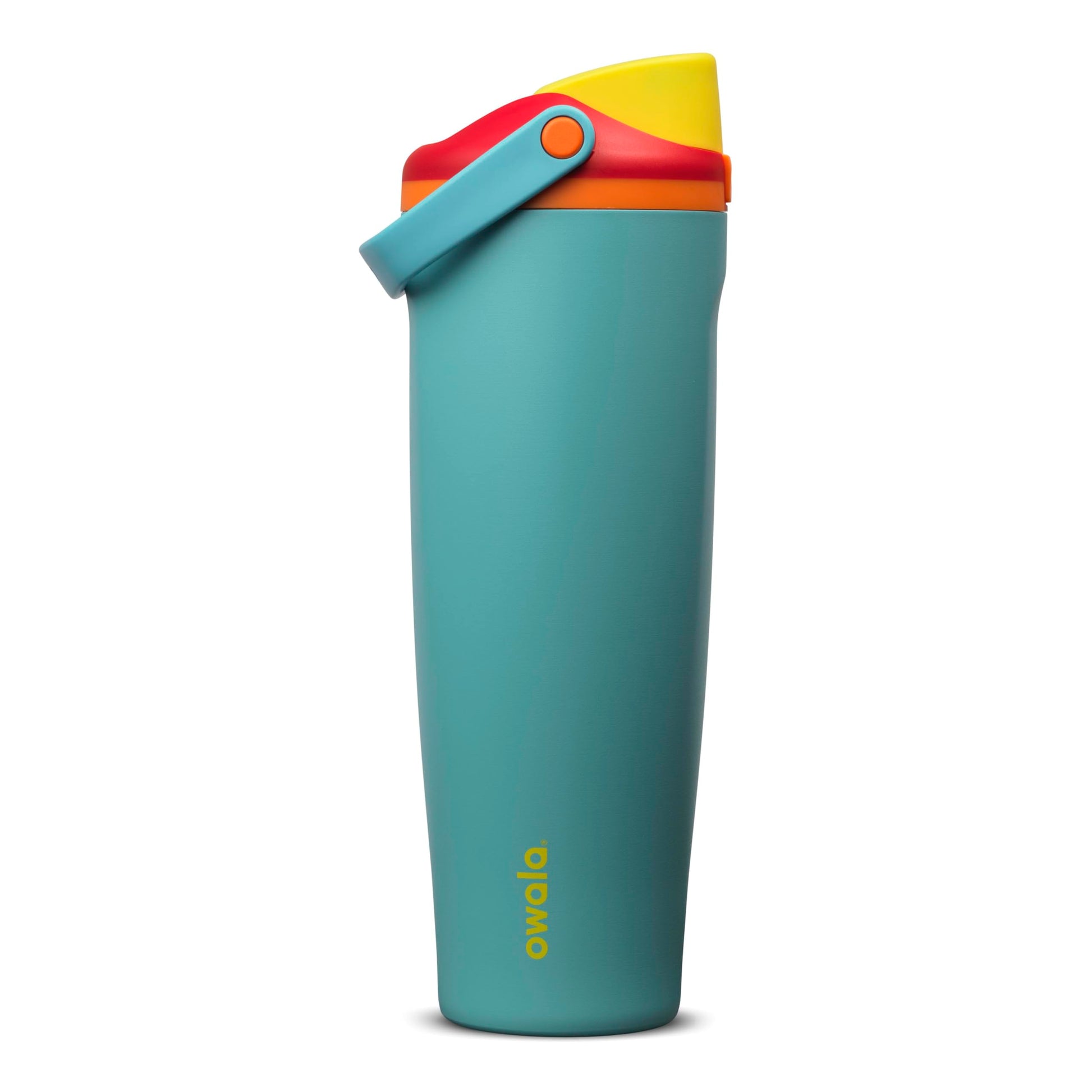 Owala FreeSip Sway Insulated Stainless Steel Water Bottle with Two-Way Spout, Built-In Straw and Bucket Handle, Made for Travel, School, and Sports, 30oz, BPA Free, Leak Proof, Foggy Tide