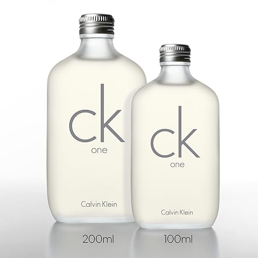 Calvin Klein CK One Eau de Toilette – Citrus Unisex Fragrance – With Notes of Green Tea