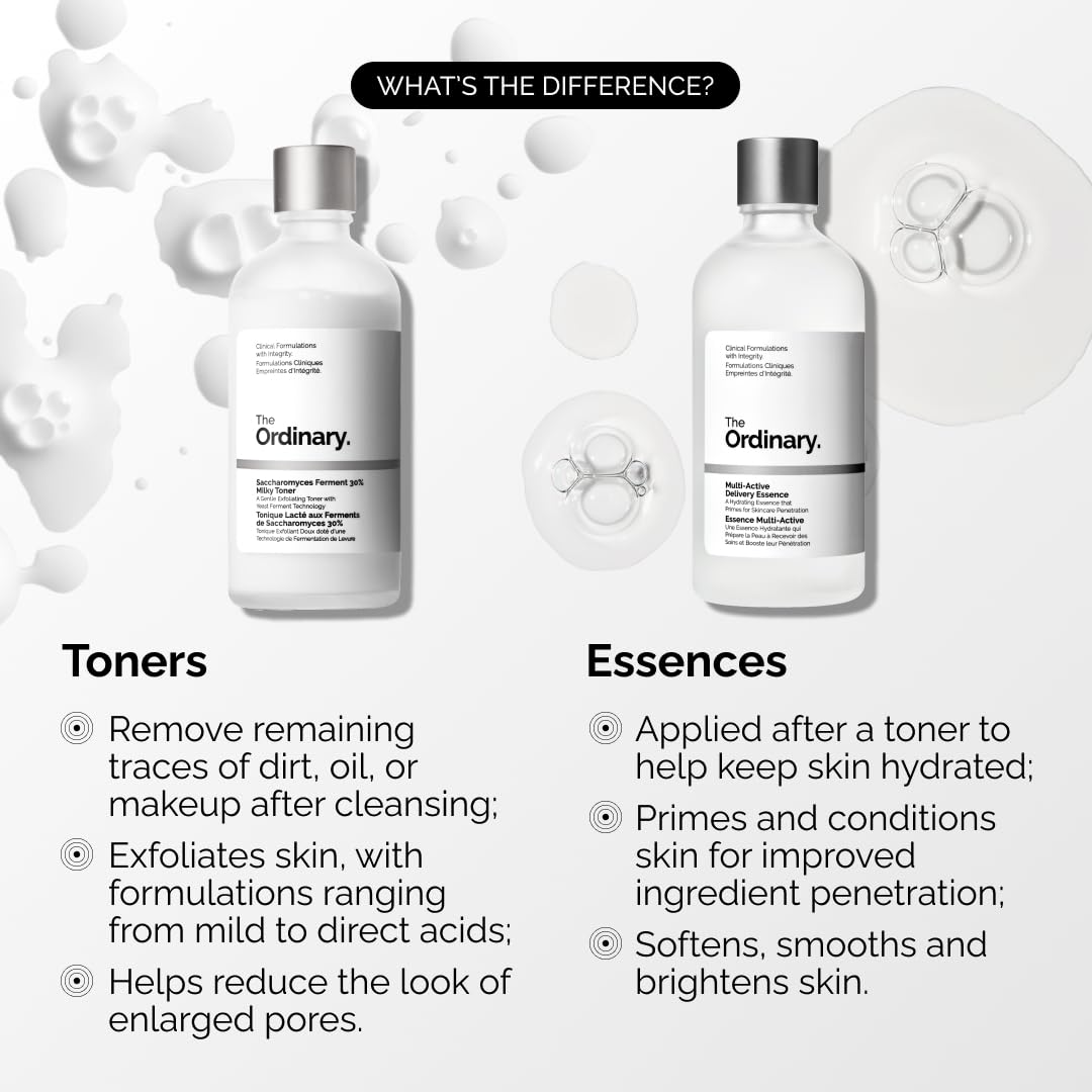 The Ordinary Multi-Active Delivery Essence, Hydrating Skincare Face Essence for Softer and Smoother Glass Skin