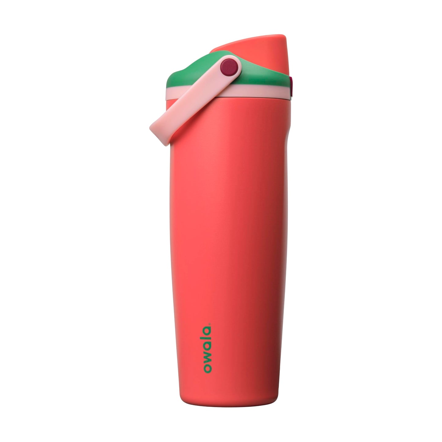 Owala FreeSip Sway Insulated Stainless Steel Water Bottle with Two-Way Spout, Built-In Straw and Bucket Handle, Made for Travel, School, and Sports, 40oz, BPA Free, Leak Proof, Putting Green