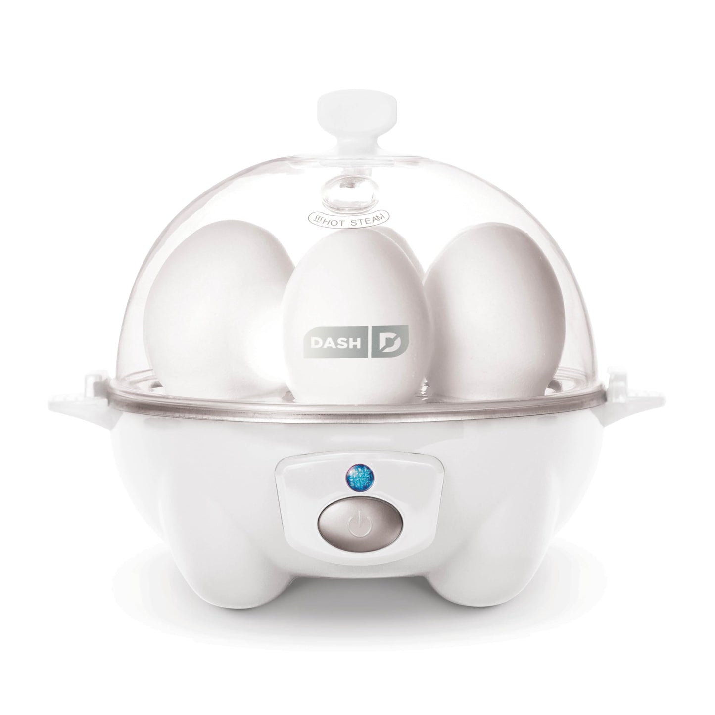 DASH Electric Rapid Egg Cooker for Hard Boiled/Poached/Scrambled Eggs or Omelets with Auto Shut-Off Feature, Black, 7 Egg Capacity