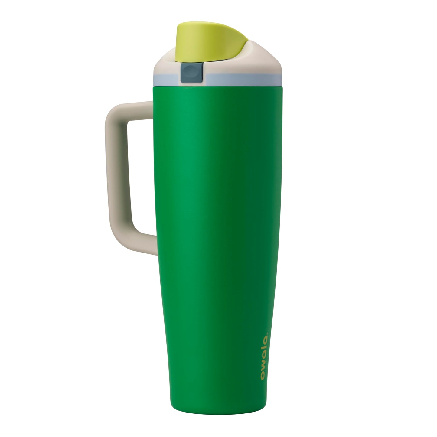Owala FreeSip Tumbler - Stainless Steel-40-oz.-Orange/Tan(Sparkling Sherbet)