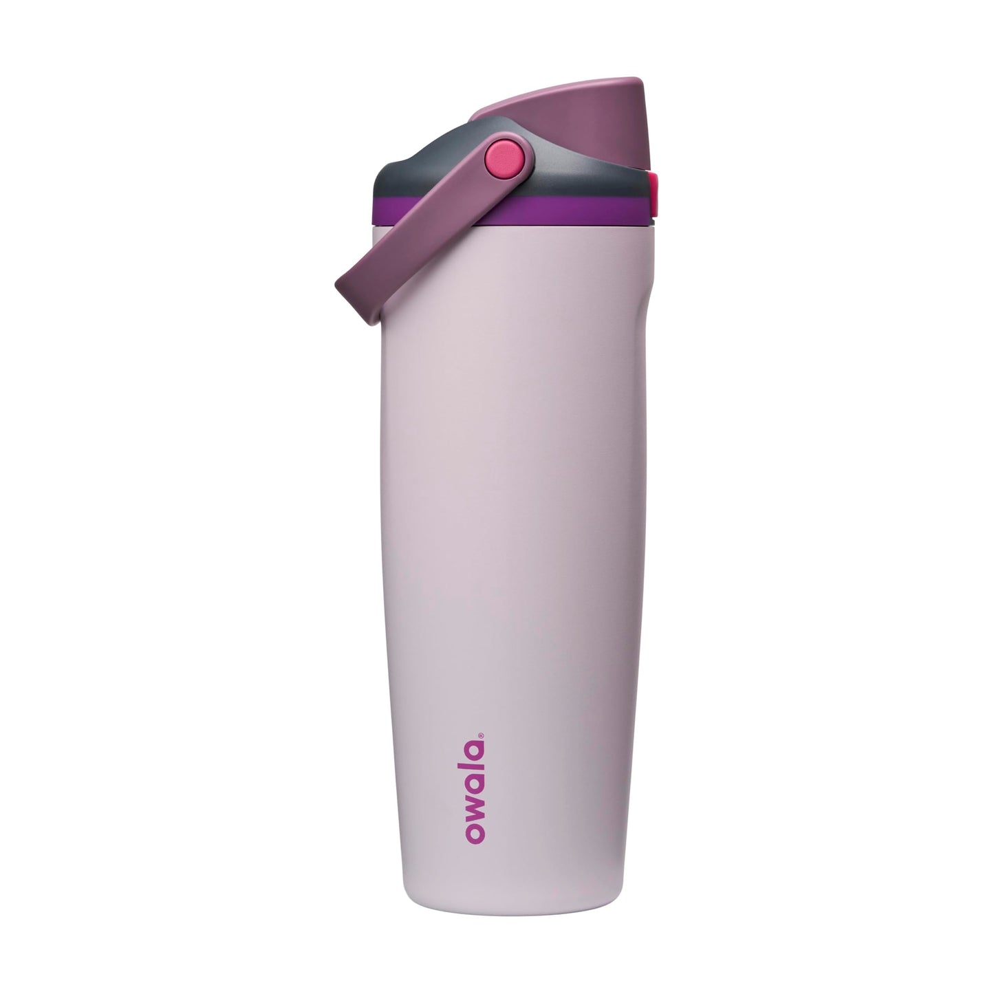 Owala FreeSip Sway Insulated Stainless Steel Water Bottle with Two-Way Spout, Built-In Straw and Bucket Handle, Made for Travel, School, and Sports, 30oz, BPA Free, Leak Proof, Foggy Tide