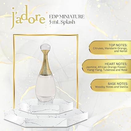 Dior Jadore Eau de Parfum Splash Mini for Women, 0.17 Ounce