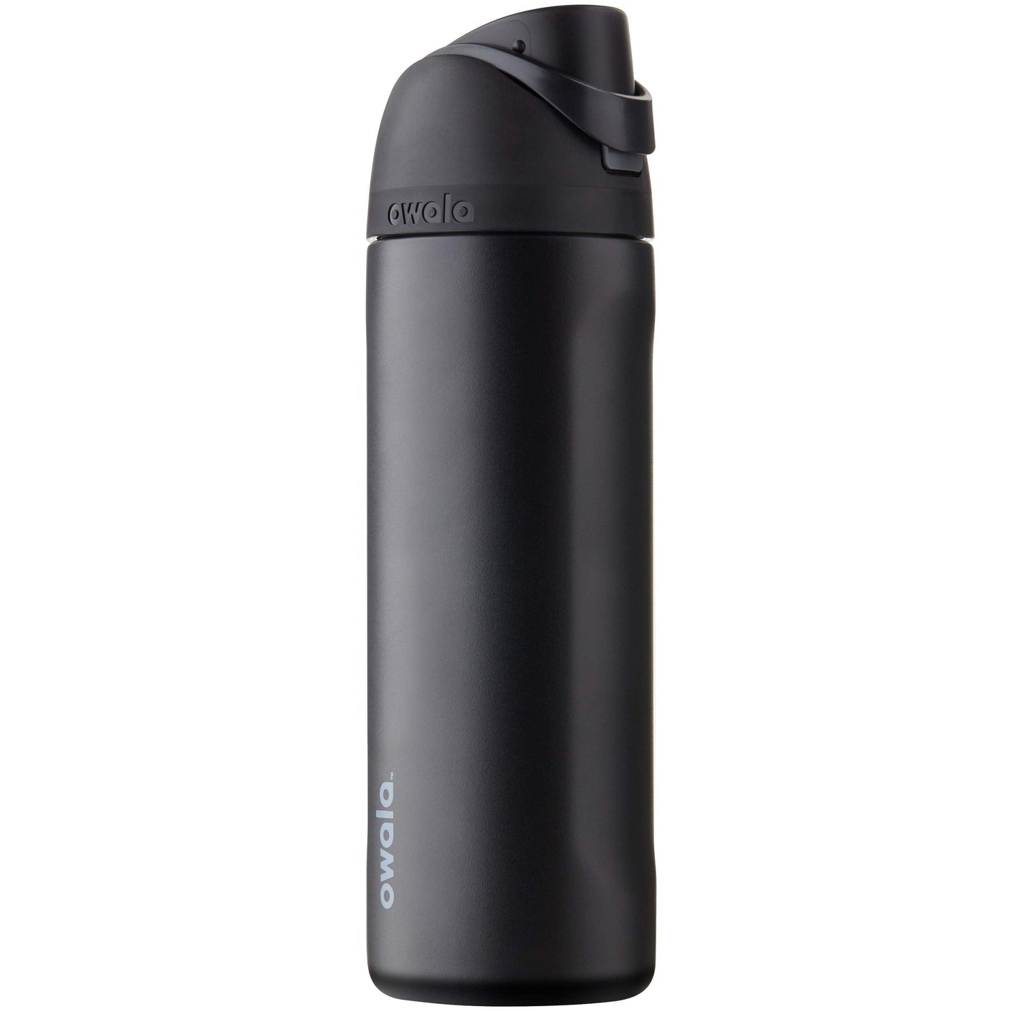Owala FreeSip Insulated Stainless Steel Water Bottle with Straw, BPA-Free Sports Water Bottle, Great for Travel, 24 Oz, Black Cherry
