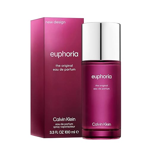 Calvin Klein Euphoria Eau de Parfum – Women’s Perfume – Long Lasting Fragrance - New bottle design. Same iconic scent.