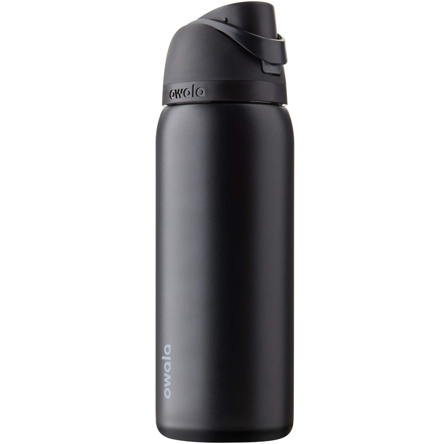 Owala FreeSip Insulated Stainless Steel Water Bottle with Straw, BPA-Free Sports Water Bottle, Great for Travel, 24 Oz, Very, Very Dark | Insulated, with Straw, for Sports, Travel, and School, BPA-Free
