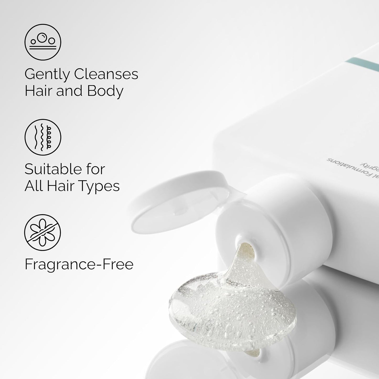 The Ordinary Sulphate 4% Cleanser for Body and Hair, Gentle Fragrance-Free Shampoo and Body Wash, 8.1 Fl Oz