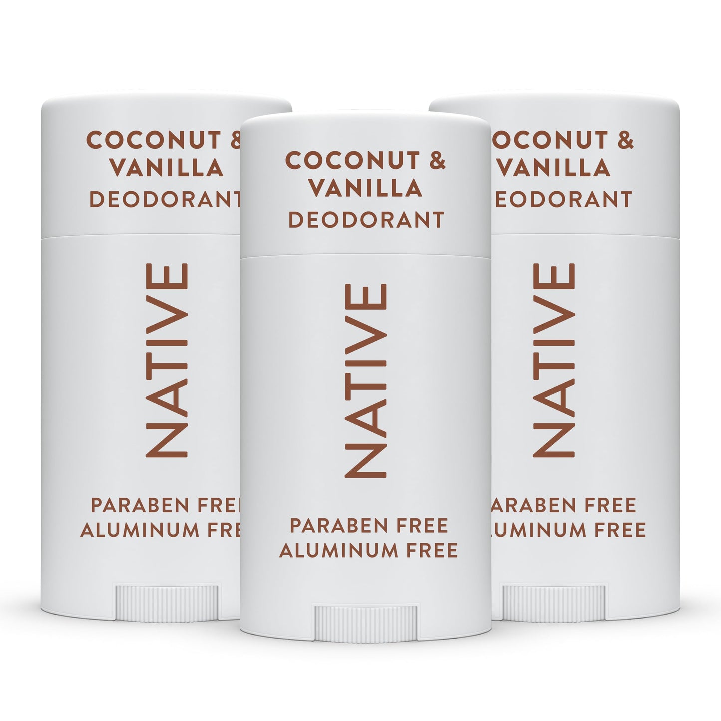 Native Deodorant Contains Naturally Derived Ingredients, 72 Hour Odor Control | Deodorant for Women and Men, Aluminum Free with Baking Soda, Coconut Oil and Shea Butter | Coconut & Vanilla