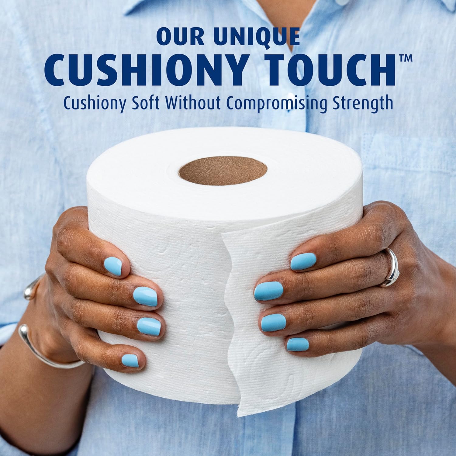 Charmin Ultra Soft Cushiony Touch Toilet Paper, 24 Family Mega = 123 Regular Rolls, White