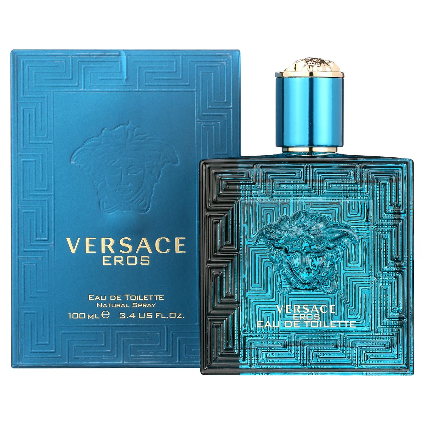 Versace Eros for Men 3.4 oz Eau de Toilette Spray