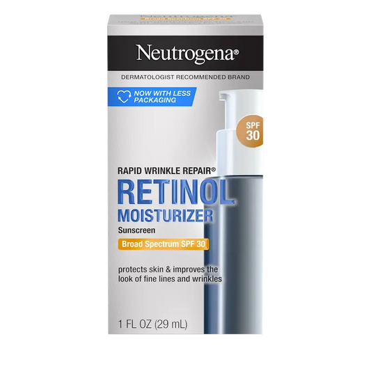 Neutrogena® Rapid Wrinkle Repair Retinol Moisturizer with Sunscreen Broad Spectrum SPF 30, 1 Fl. Oz