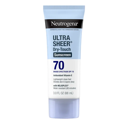 Neutrogena® Ultra Sheer Dry-Touch Sunscreen Lotion Broad Spectrum SPF 70, 3 Fl. Oz