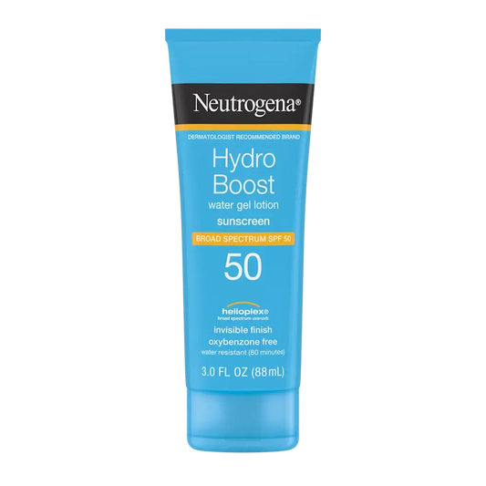 Neutrogena® Hydro Boost Water Gel Lotion Sunscreen Broad Spectrum SPF 50, 3 Fl. Oz