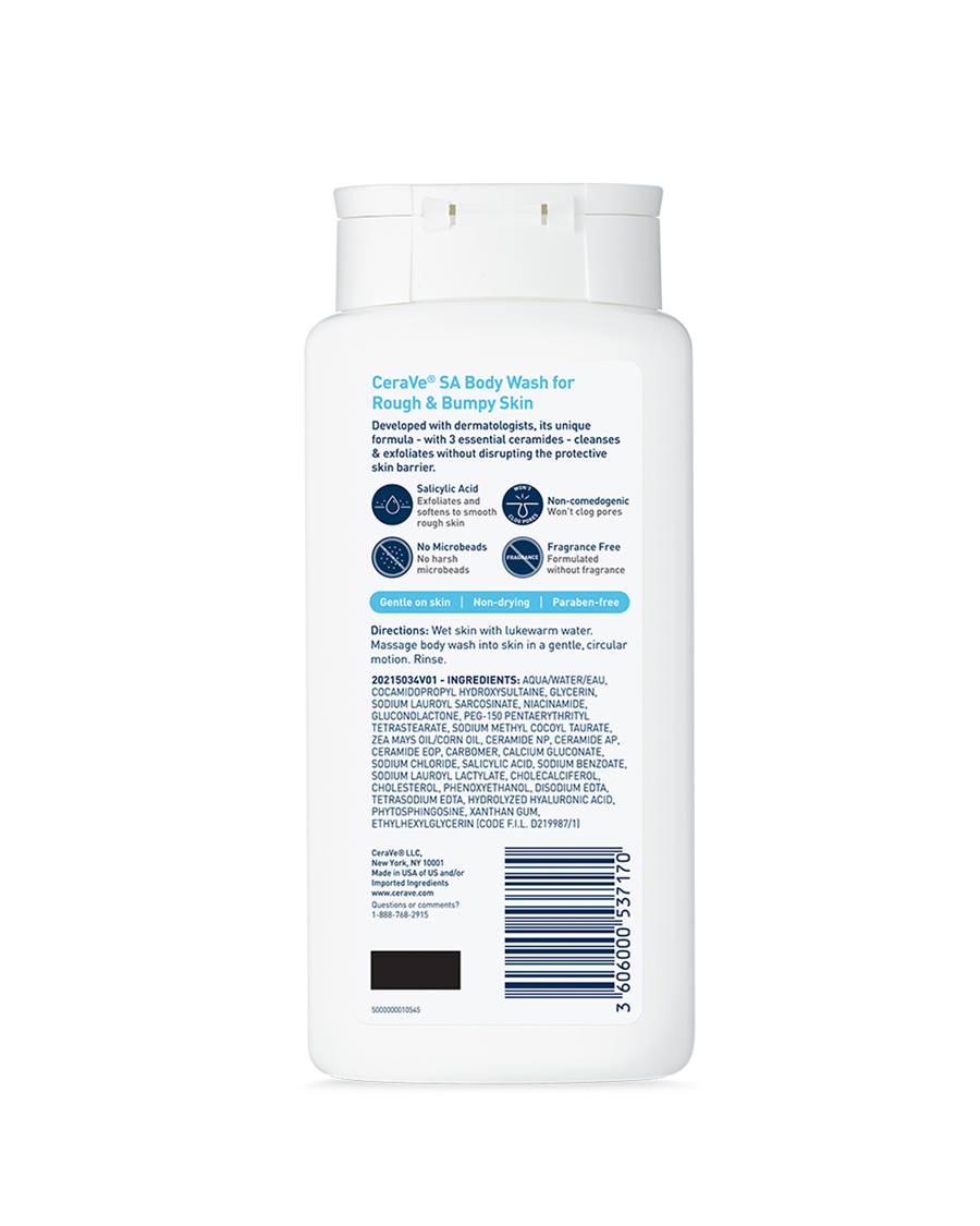 SA Body Wash for Rough & Bumpy Skin