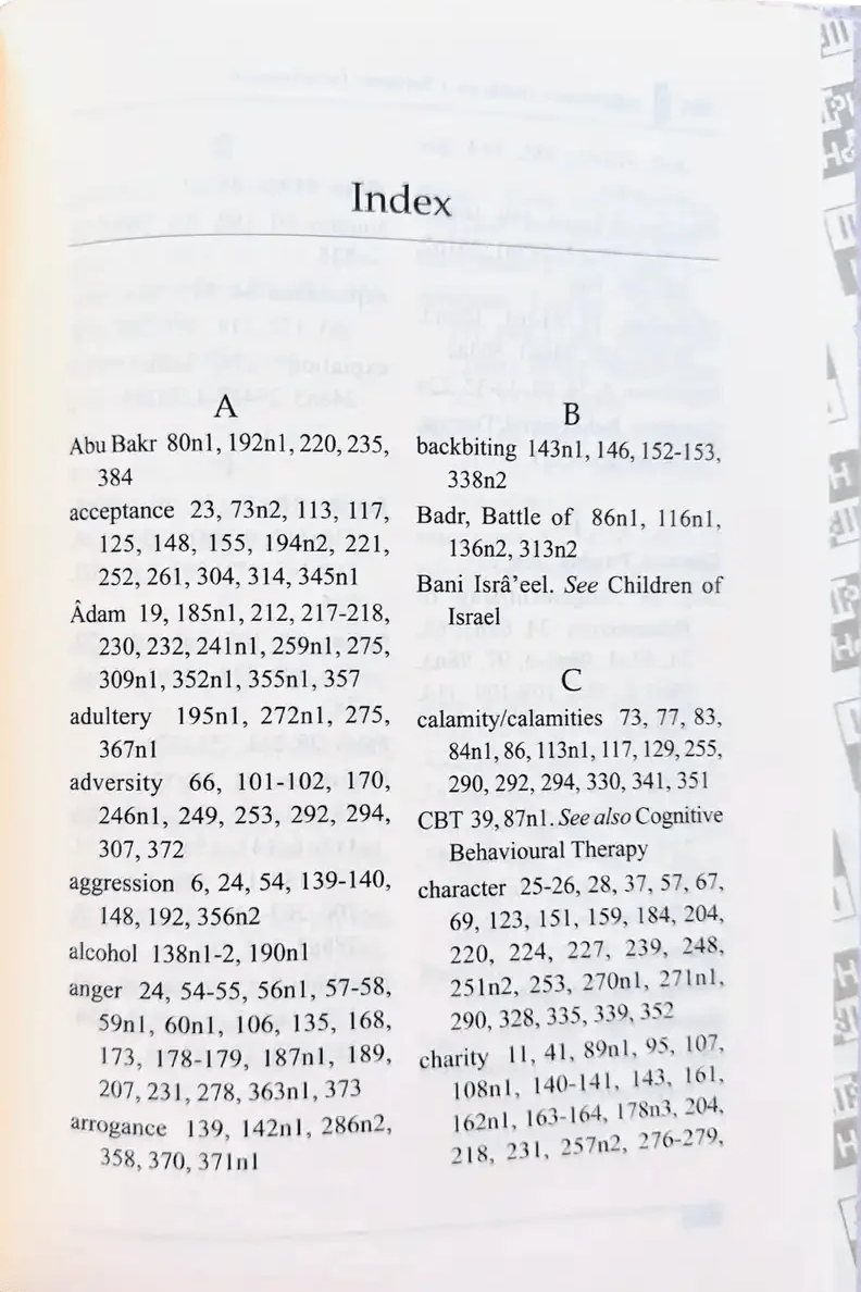 A Reference Guide for Character Development (Therapy from Quran and Sunnah - 1) - Darussalam