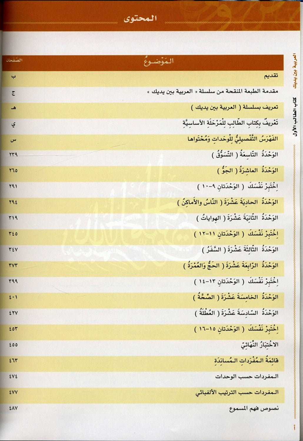 Al - Arabiya Baynah Yadayk - Arabic at Your hand (Level 1,Part 2) with Cd - Darussalam