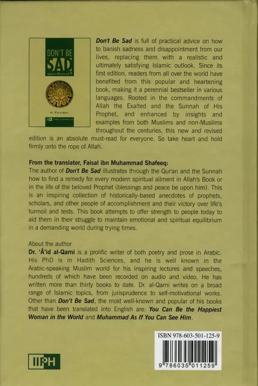 Do not Be Sad: Getting Rid of Sadness and Discovering Joy - Darussalam