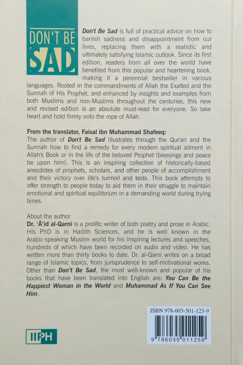 Dont Be Sad : Soft Cover - Darussalam